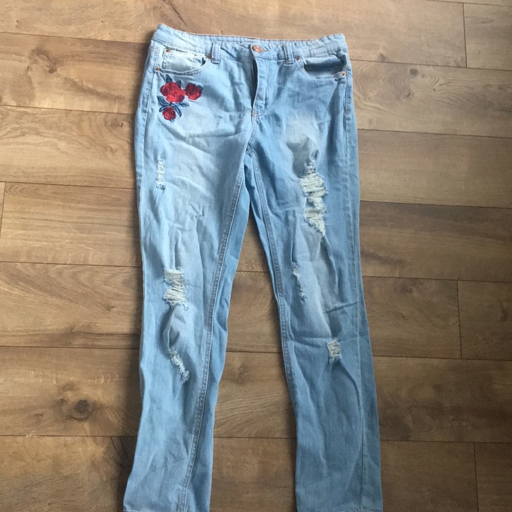 ripped jeans